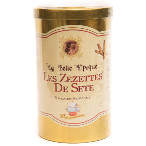 Zézettes de Sète en boite métal