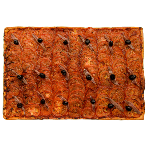 PIZZA EN PLAQUE