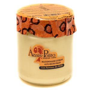 MAYONNAISE AU CITRON AUX OEUFS FRAIS